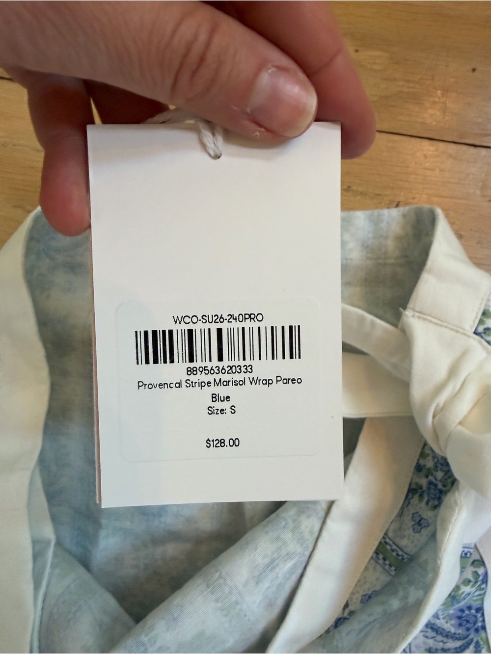 NWT Roller Rabbit Provençal Marisol Wrap Pareo skirt - Picture 10 of 11